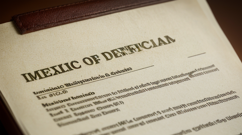 close up photo of mexican official documents and forms realistic 8k soft focus